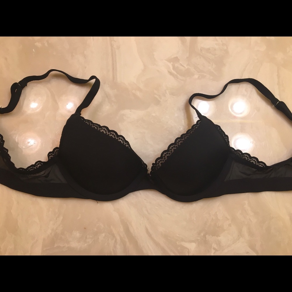 Black Aerie Bra 32AA